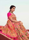 Manjula Saubhagyavati Bhava Latest Fancy Zari Border Pallu Of Designer Banarsi Soft Silk Saree Collection 